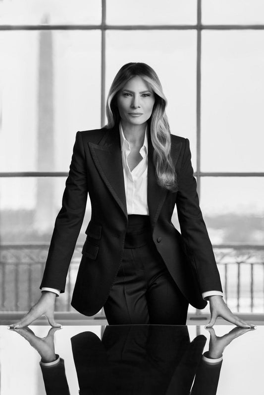 First Lady Melania Trump Portrait Poster Picture Photo Print Banner  Booma Prints