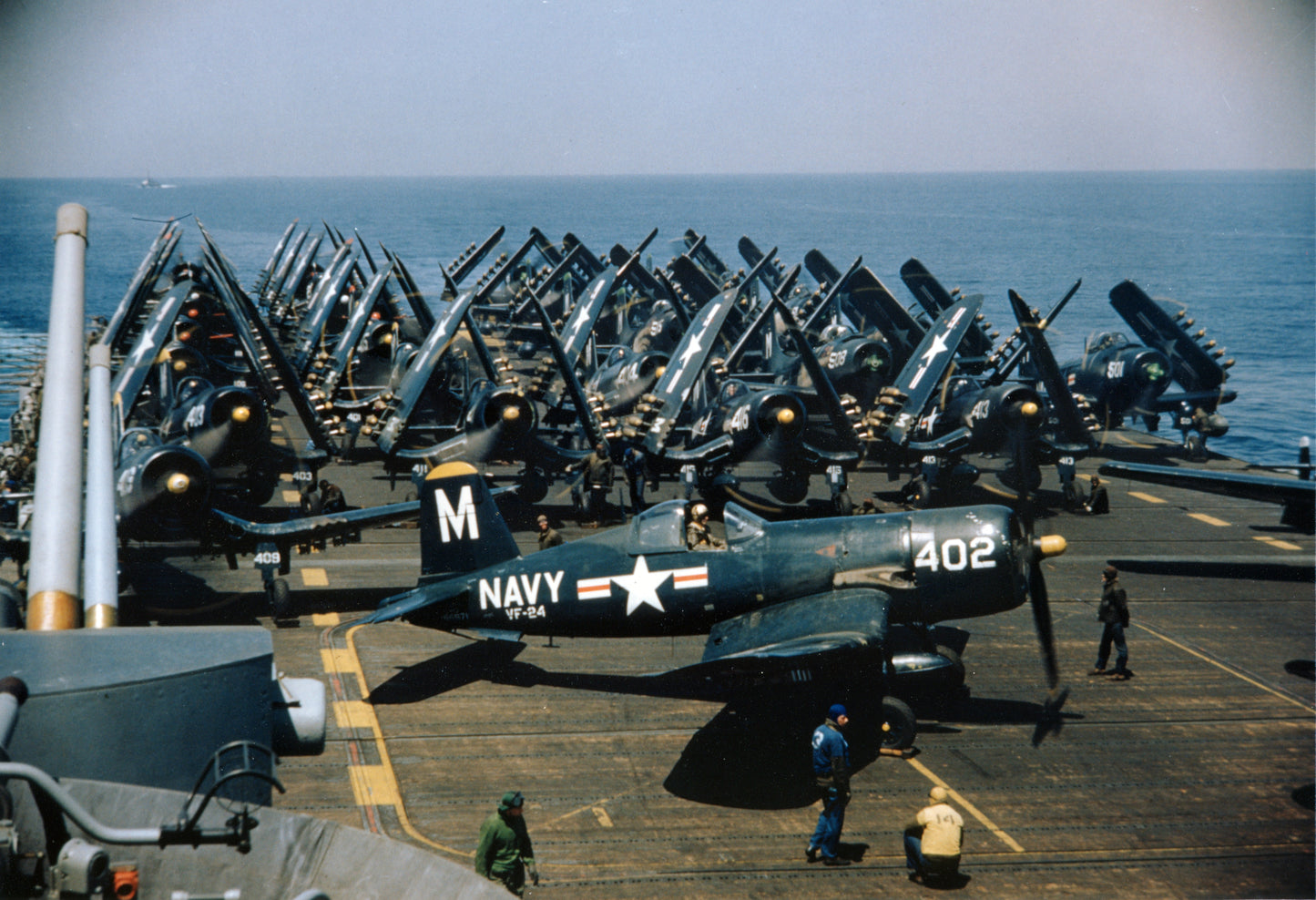Aircrafts Uss Philippine Sea Cv-47 1951 Poster Picture Photo Print Banner  Booma Prints