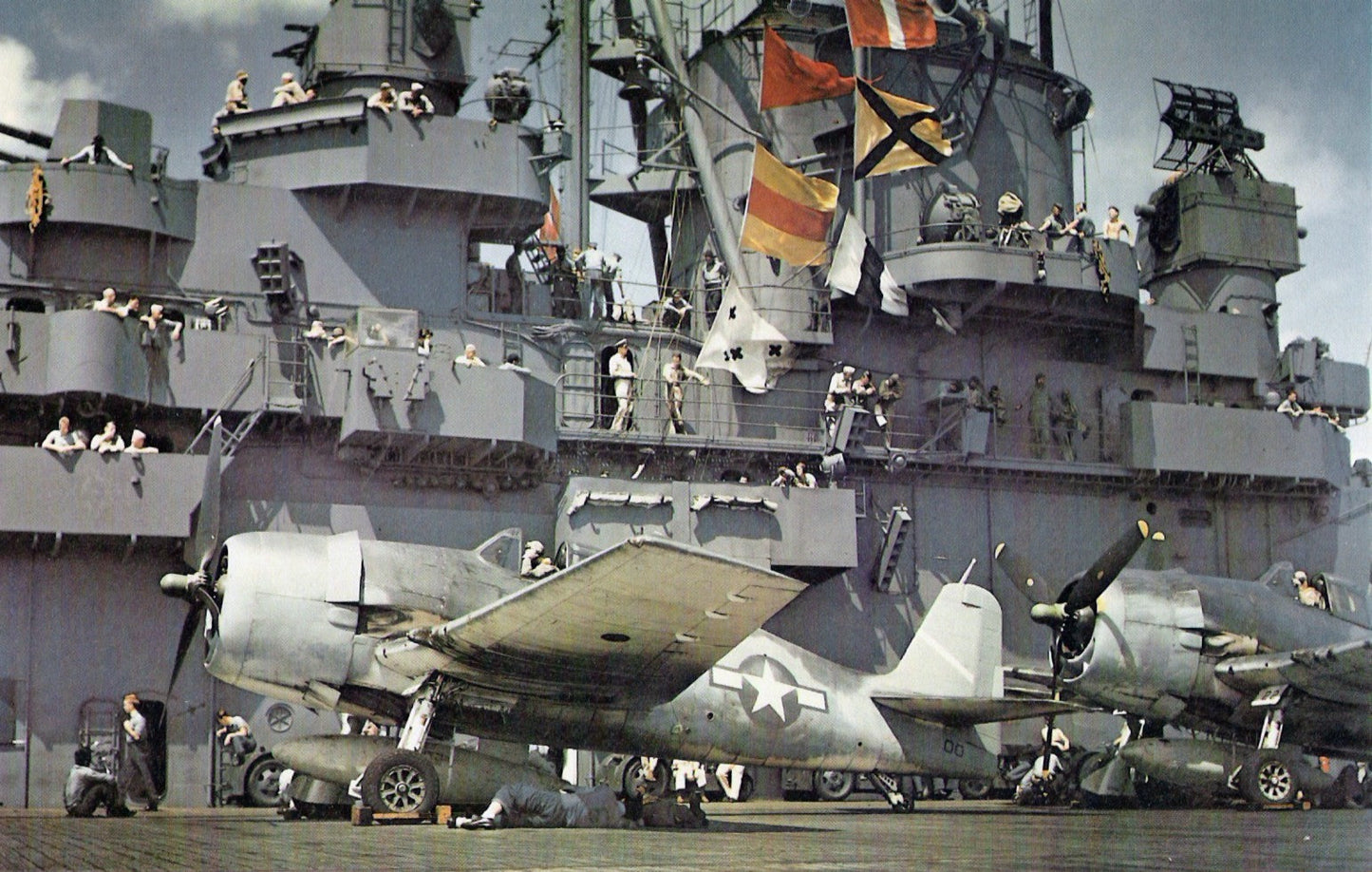 F6F-3 Hellcats Aboard Uss Yorktown Poster Picture Photo Print Banner  Booma Prints