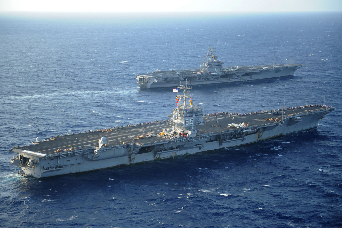 Uss Enterprise Uss Dwight D Eisenhower Poster Picture Photo Print Banner  Booma Prints