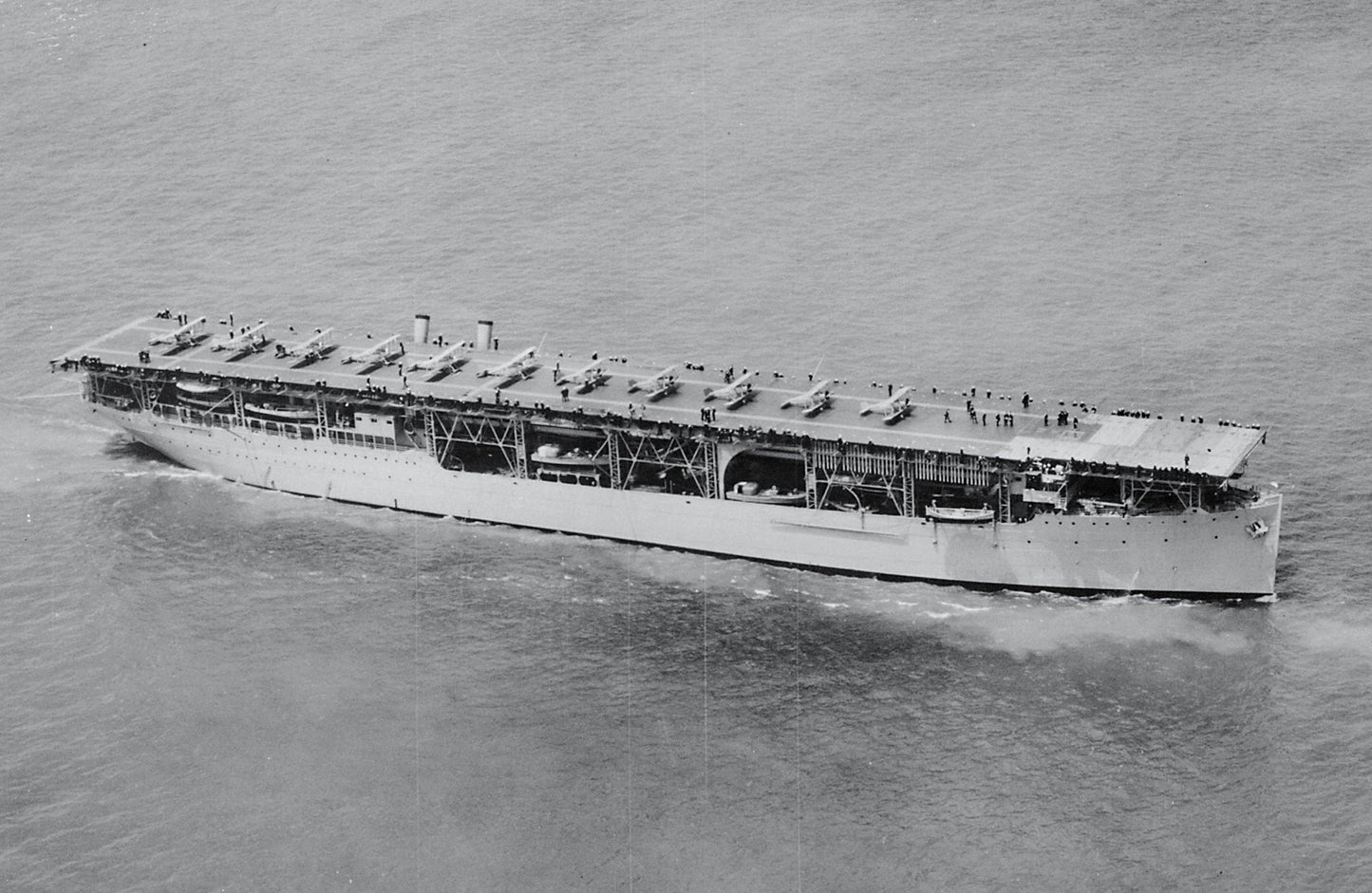 Uss Langley Cv-1 Naval Ship Usa Glossy Poster Picture Photo Print Banner  Booma Prints
