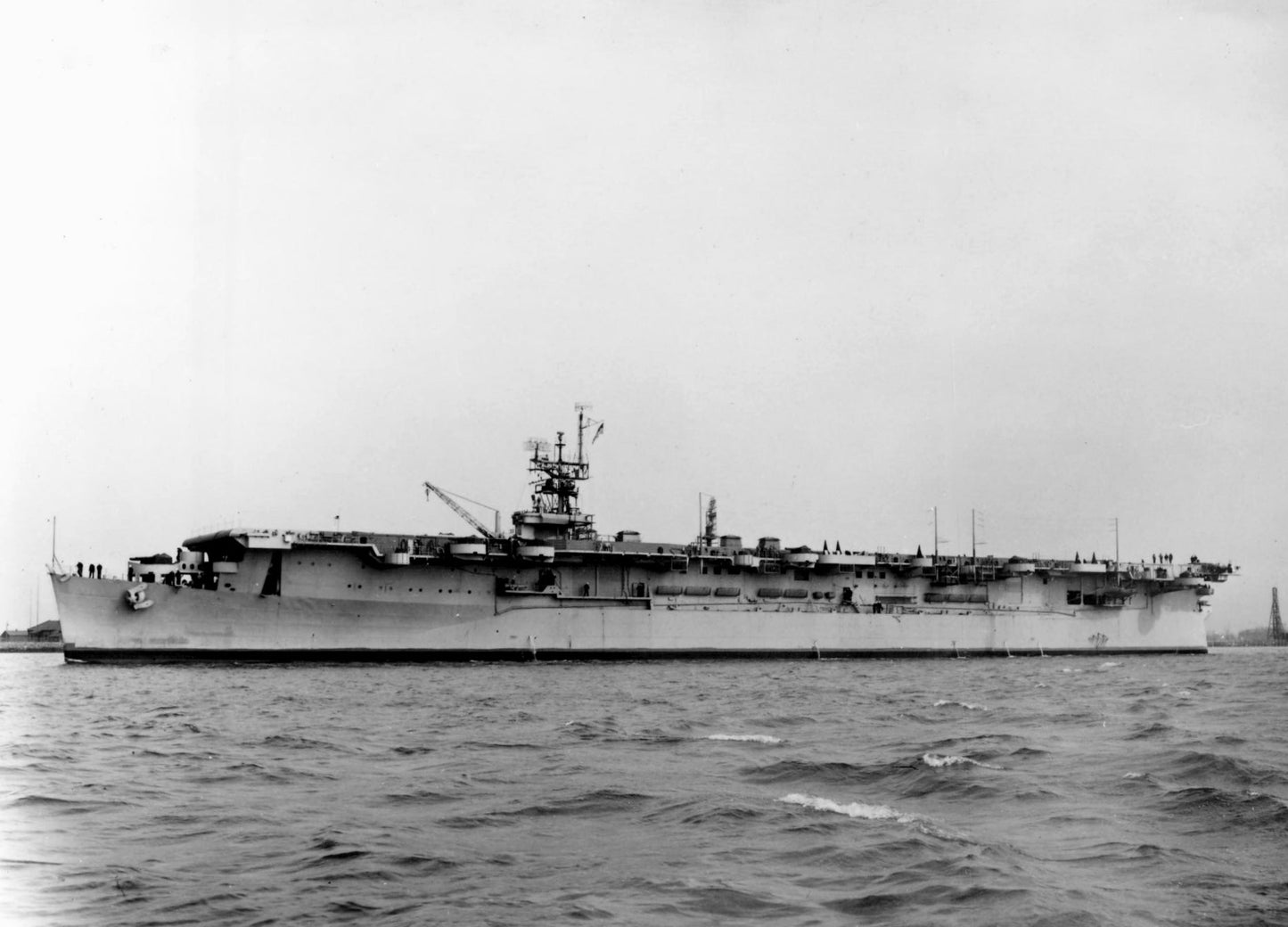 Uss Belleau Ship Philadephia 1943 Poster Picture Photo Print Banner  Booma Prints