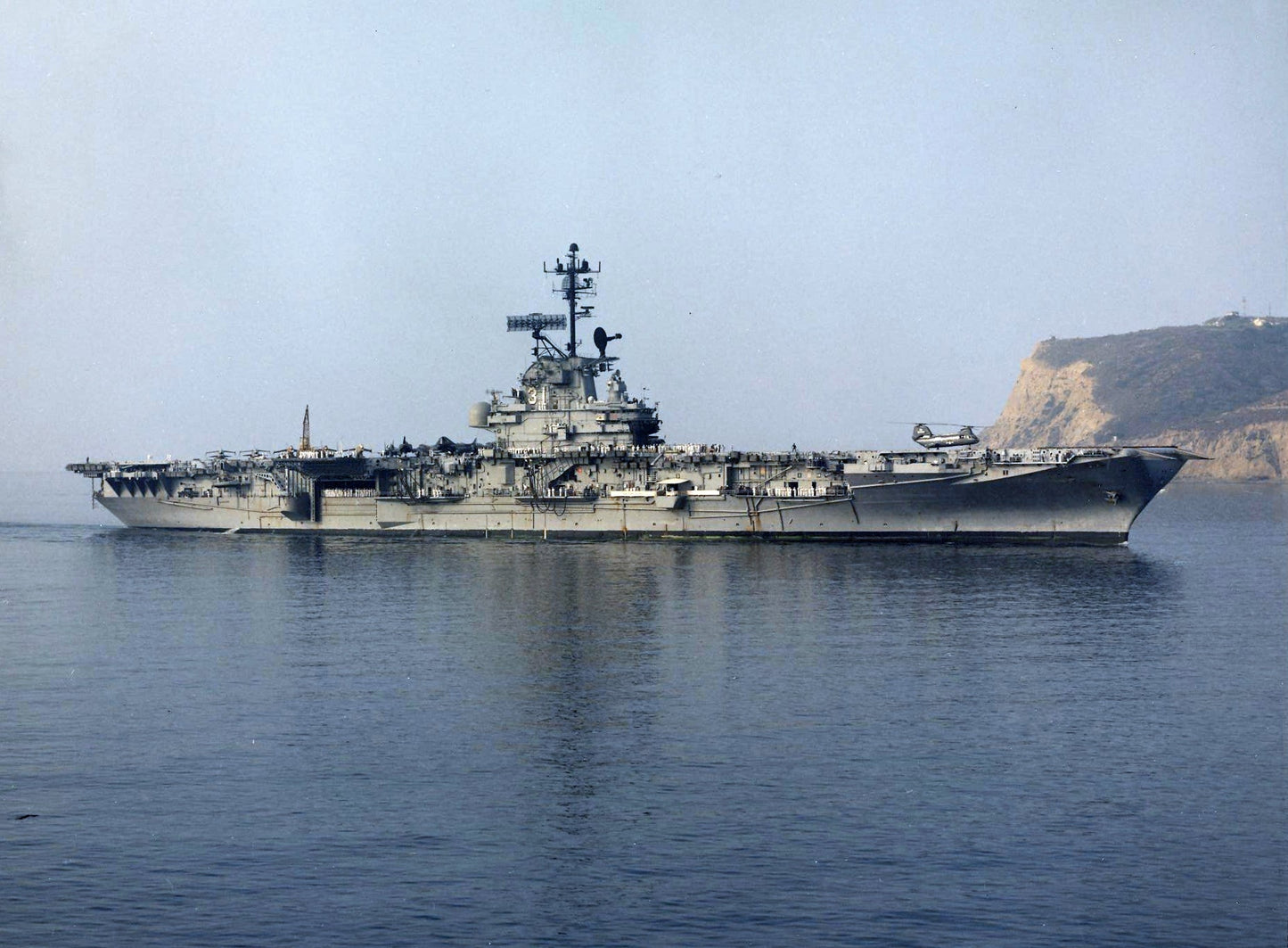 Uss Bon Homme Richard Points Loma 1968 Poster Picture Photo Print Banner  Booma Prints