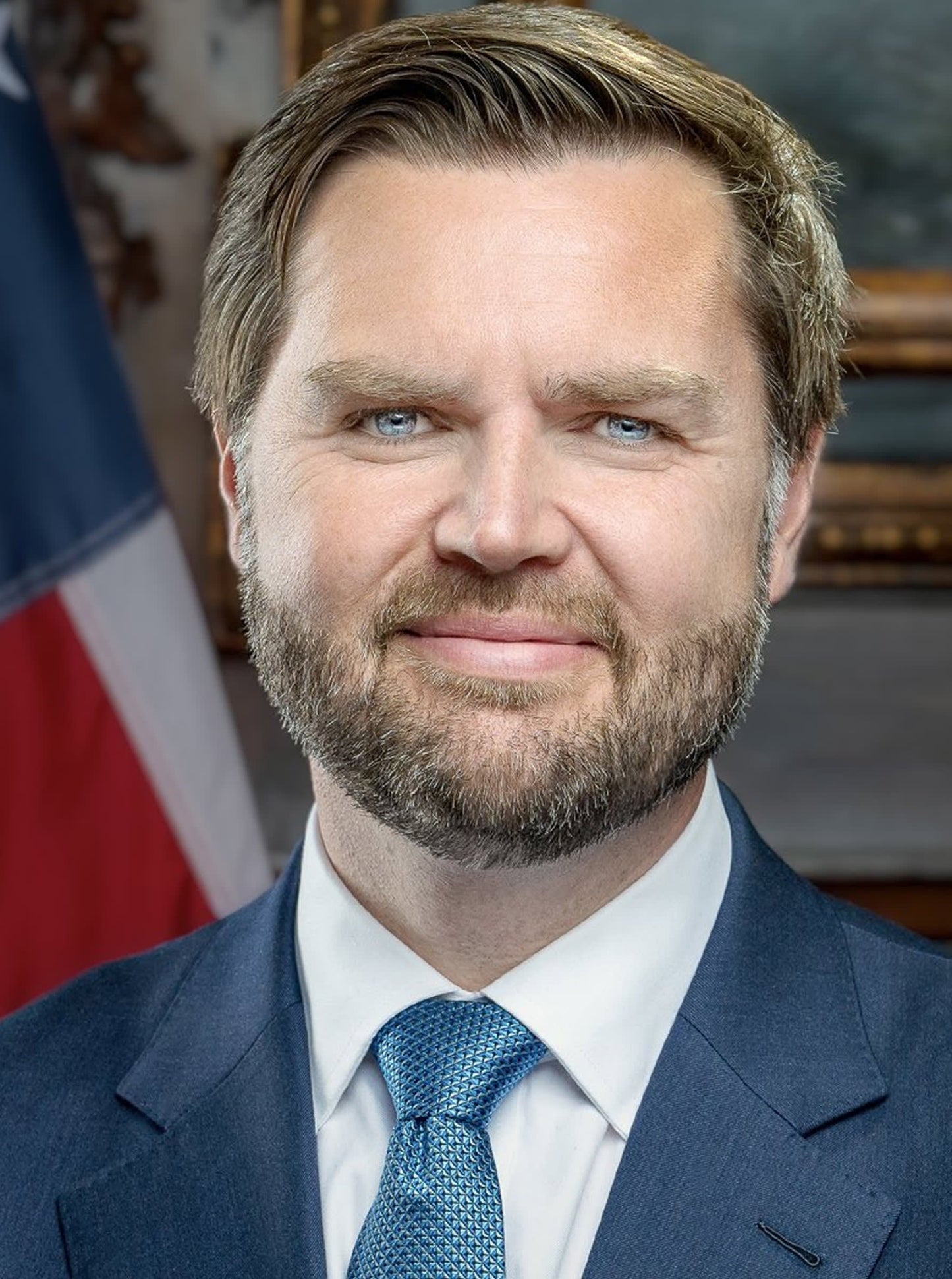 Jd Vance Up Close 2025 Portrait Vp Poster Picture Photo Print Banner  Booma Prints
