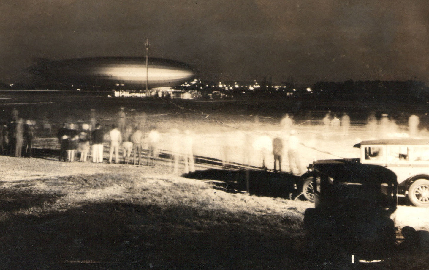 Uss Los Angeles Zr-3 Zeppelin Panama Poster Picture Photo Print Banner  Booma Prints