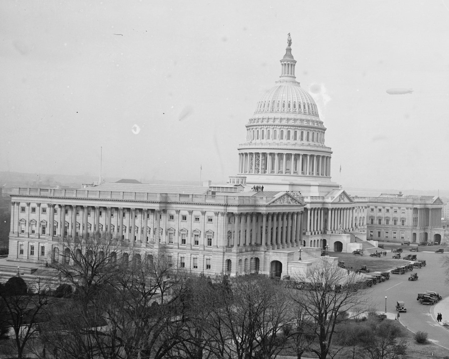 Uss Los Angeles Zr-3 Zeppelin Us Capitol Poster Picture Photo Print Banner  Booma Prints