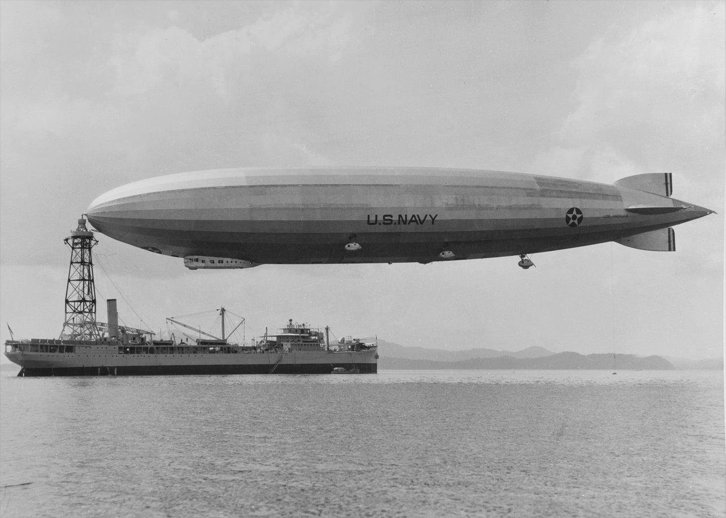 Uss Los Angeles Zr-3 Zeppelin Airship Poster Picture Photo Print Banner  Booma Prints