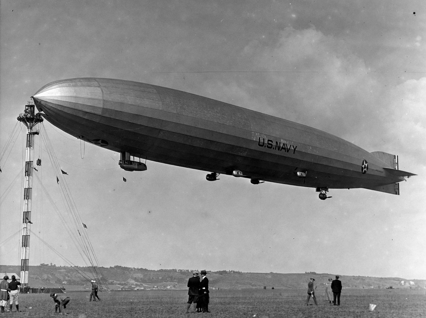 Uss Shenandoah Zr-1 Airship Zeppelin Poster Picture Photo Print Banner  Booma Prints