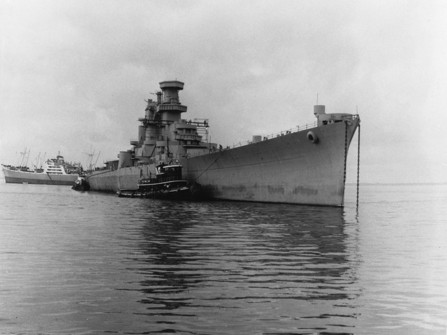 Uss Hawaii Cb-3 Battle Cruiser Tow Poster Picture Photo Print Banner  Booma Prints