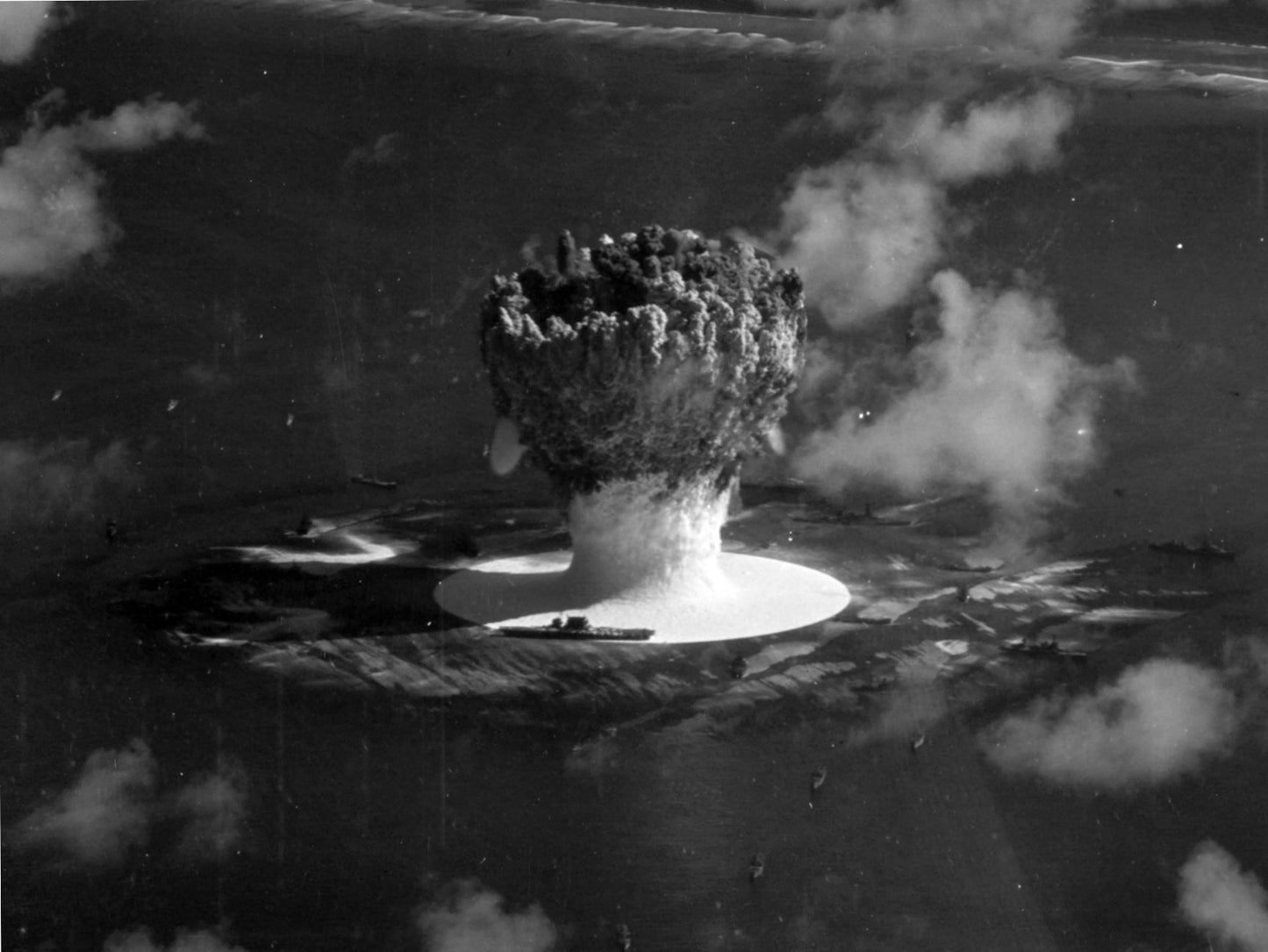 Operation Crossroads Atomic Test Glossy Poster Picture Photo Print Banner  Booma Prints