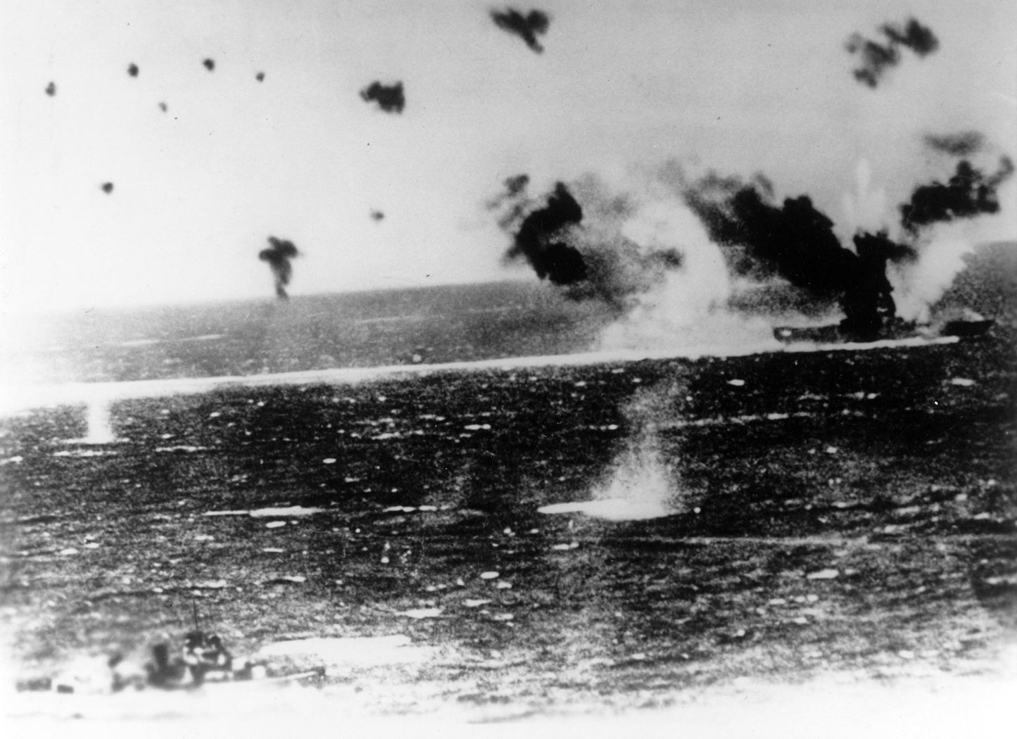 Uss Lexington Attack Battle Of Coral Sea Poster Picture Photo Print Banner  Booma Prints
