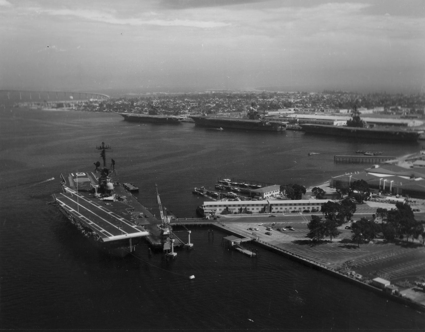 Uss Hancock Cva-19 San Diego Glossy Poster Picture Photo Print Banner  Booma Prints