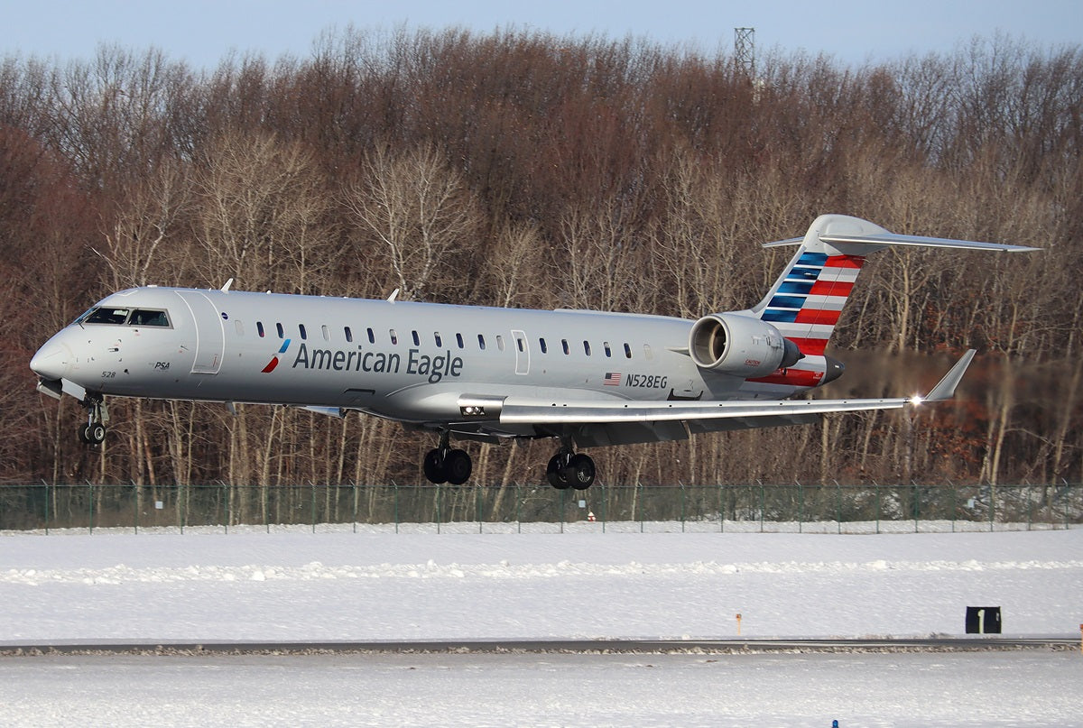Bombardier Crj700 Single Jet Aircraft Poster Picture Photo Print Banner  Booma Prints