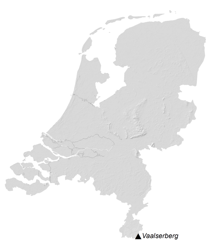 Netherlands Elevation Map Glossy Poster Picture Photo Print Banner  Booma Prints