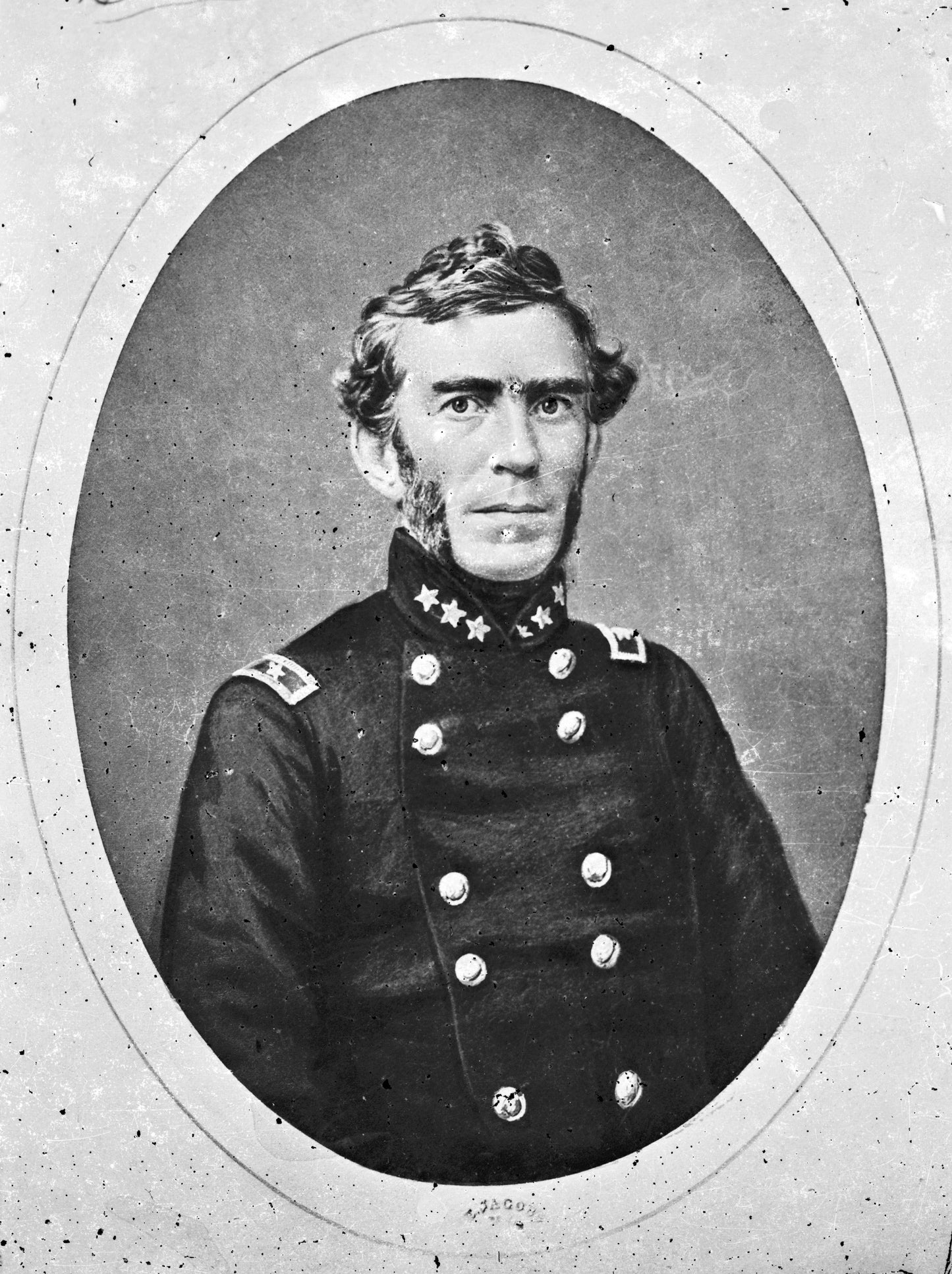 Braxton Bragg Army Officer Glossy Poster Picture Photo Print Banner  Booma Prints