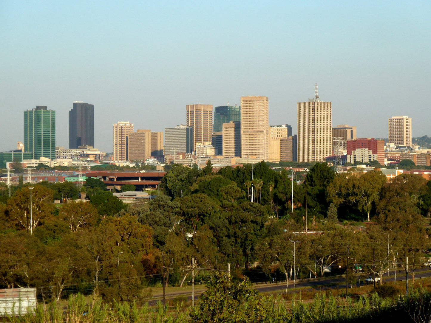 Pretoria South Africa Skyline Glossy Poster Picture Photo Print Banner  Booma Prints