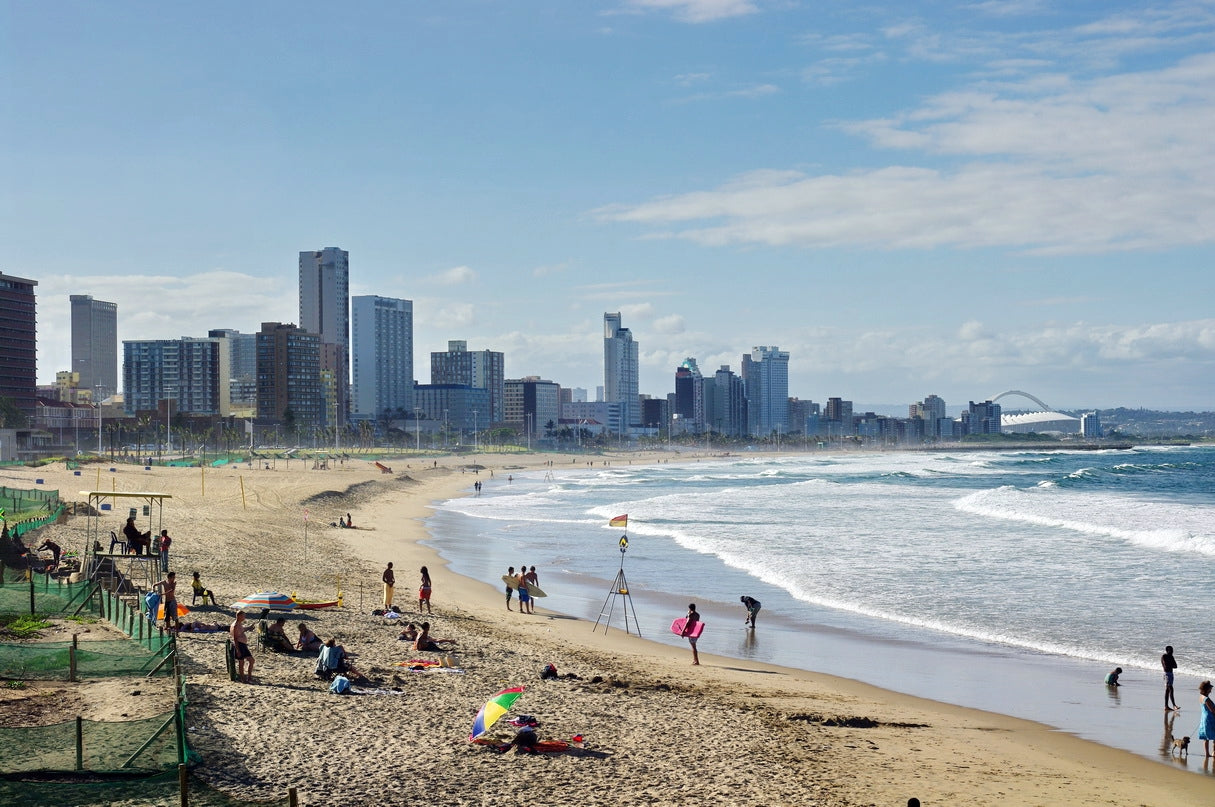 Durban South Africa Beach Glossy Poster Picture Photo Print Banner  Booma Prints
