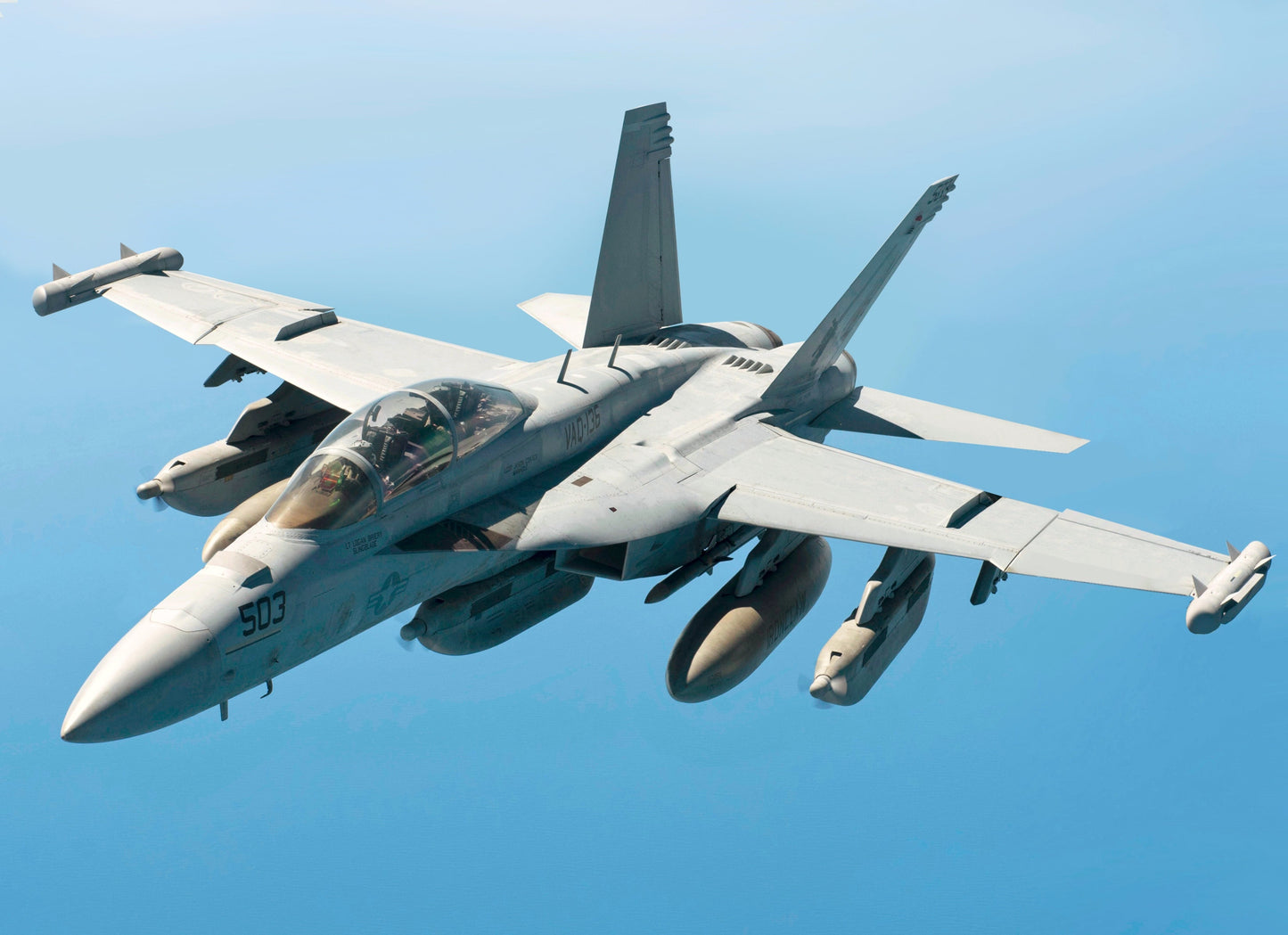 Boeing Ea 18G Growler Us Navy Glossy Poster Picture Photo Print Banner  Booma Prints
