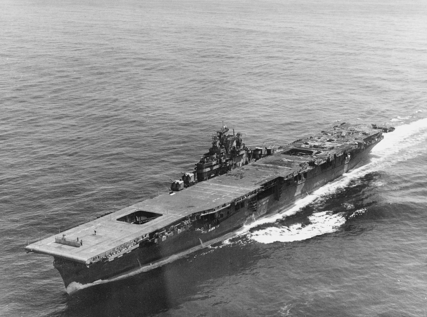 Uss Franklin New York 1945 Ship Glossy Poster Picture Photo Print Banner  Booma Prints