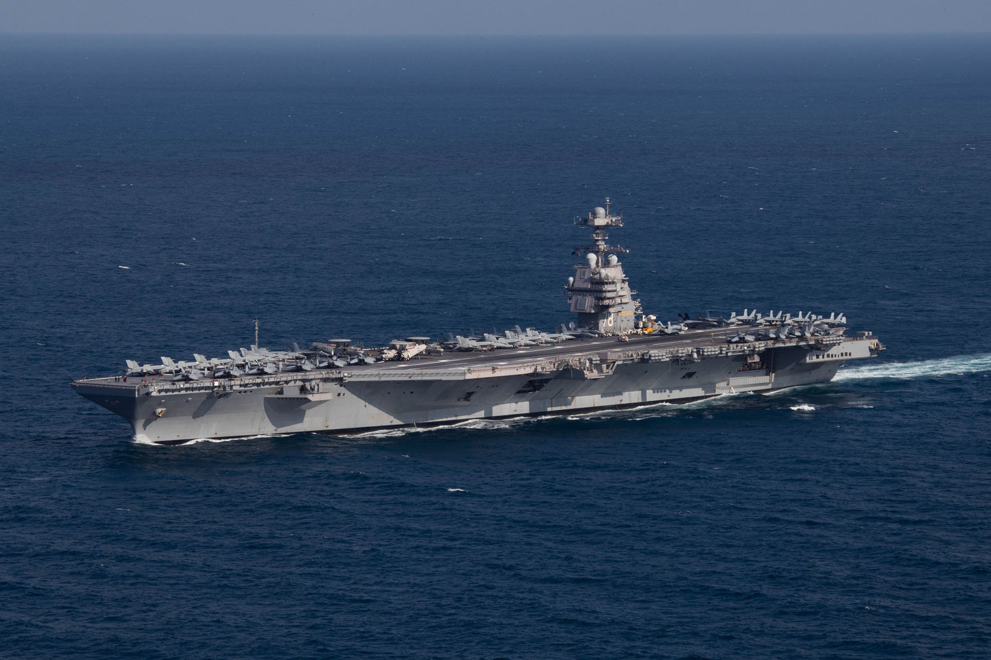 Uss Gerald Ford Cvn-79 Navy Carrier Ship Poster Picture Photo Print Banner  Booma Prints