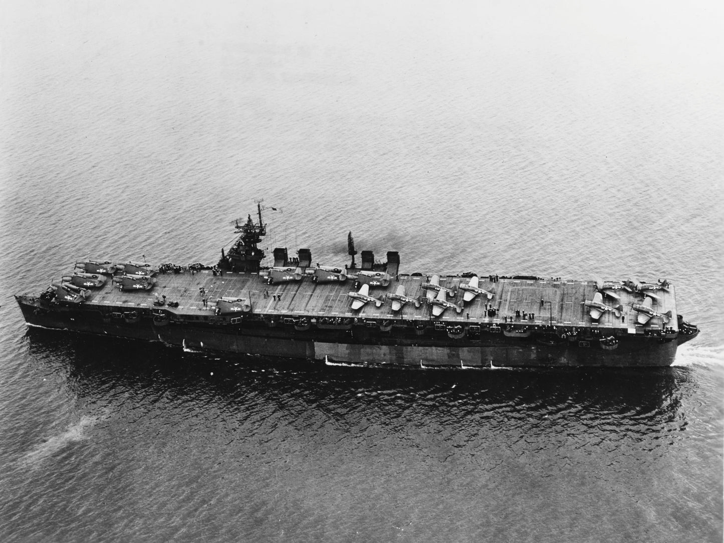 Uss Independence Cvl-22 1943 Glossy Poster Picture Photo Print Banner  Booma Prints