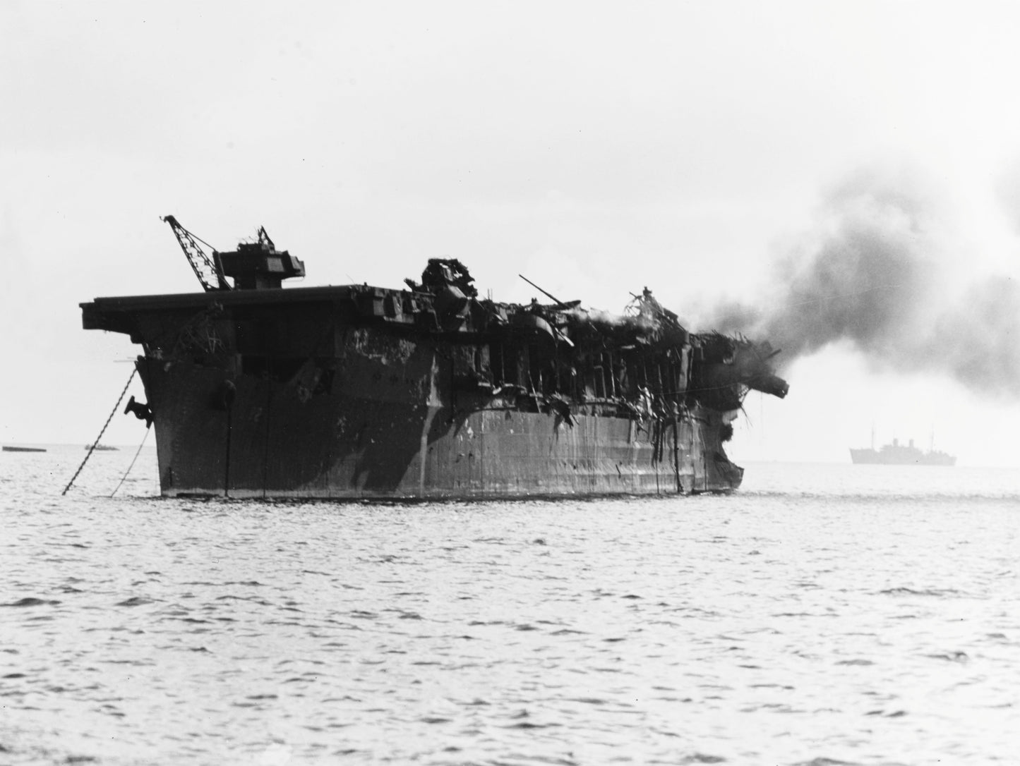 Uss Independence Atomic Bomb Test Glossy Poster Picture Photo Print Banner  Booma Prints