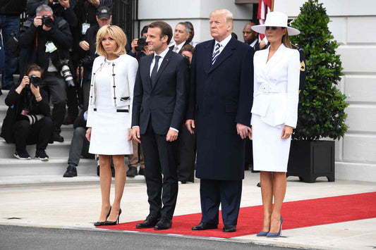 Melania Donald Trump Brigitte Macron Us Poster Picture Photo Print Banner  Booma Prints