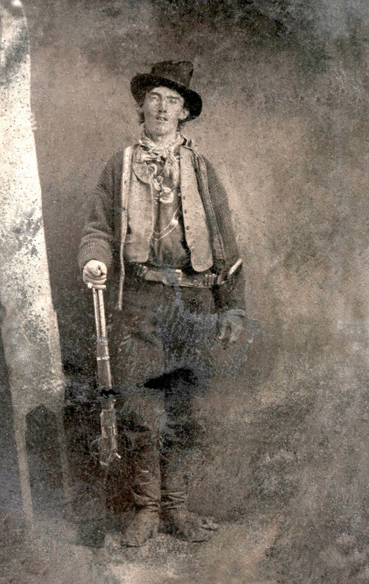 Billy The Kid Fort Sumner Glossy Poster Picture Photo Print Banner  Booma Prints