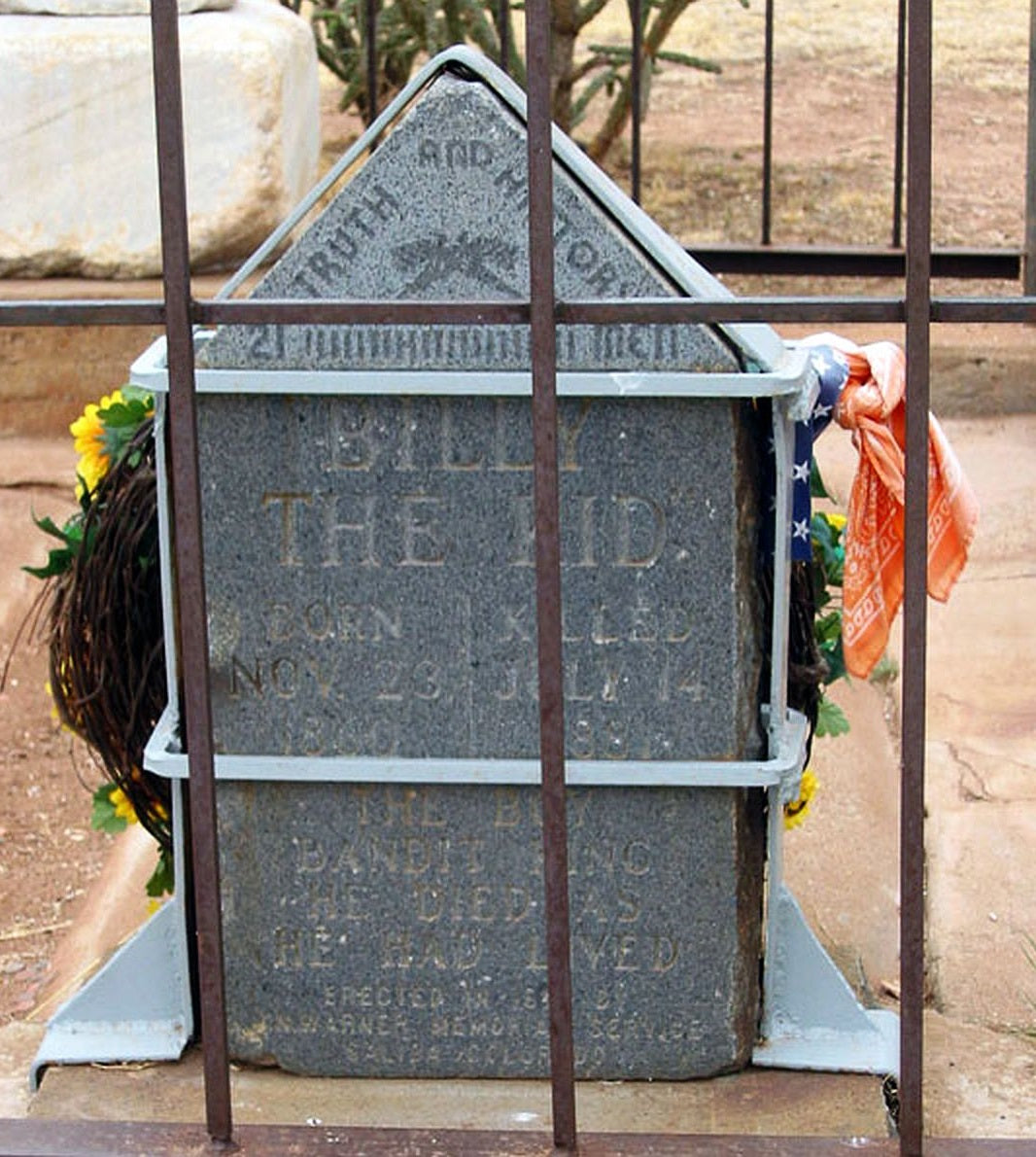 Billy The Kid Tombstone Glossy Poster Picture Photo Print Banner  Booma Prints