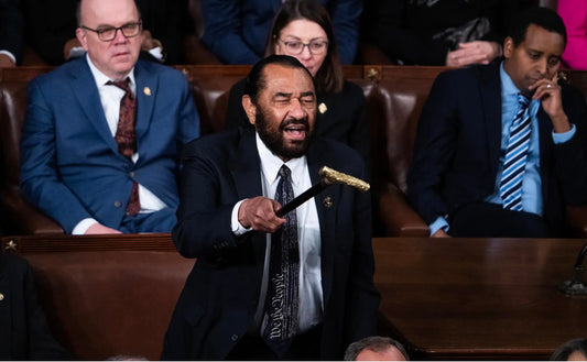 Al Green Yelling Trump Congress Glossy Poster Picture Photo Print Banner  Booma Prints
