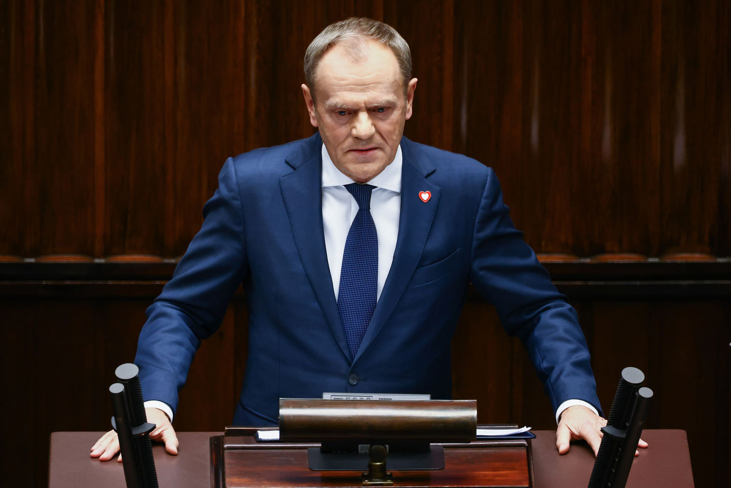 Donald Tusk Polish Prime Minister Glossy Poster Picture Photo Print Banner  Booma Prints