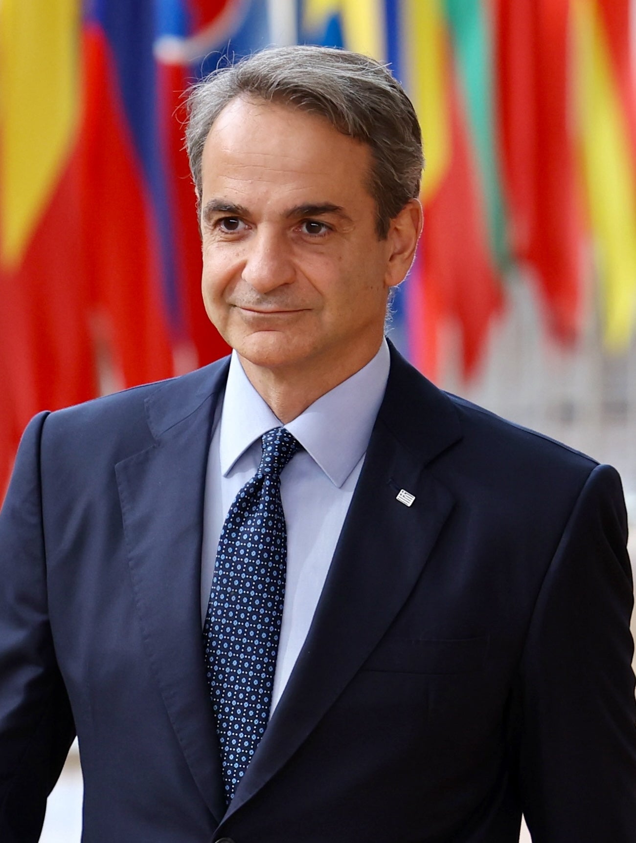 Kyriakos Mitsotakis Greece Pm Glossy Poster Picture Photo Print Banner  Booma Prints