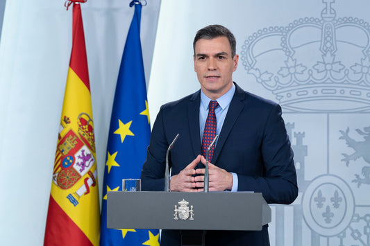 Pedro Sanchez Spain Pm Speech Glossy Poster Picture Photo Print Banner  Booma Prints