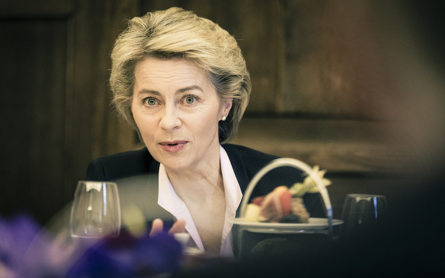 Ursula Von Der Leyen Speaking Eu Poster Picture Photo Print Banner  Booma Prints
