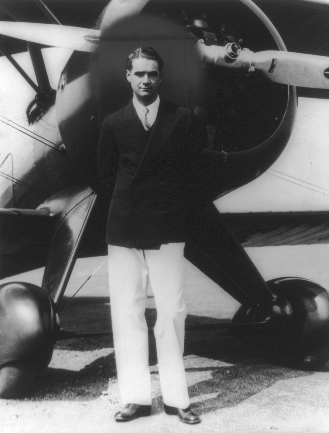 Howard Hughes Bilionaire Plane Glossy Poster Picture Photo Print Banner  Booma Prints