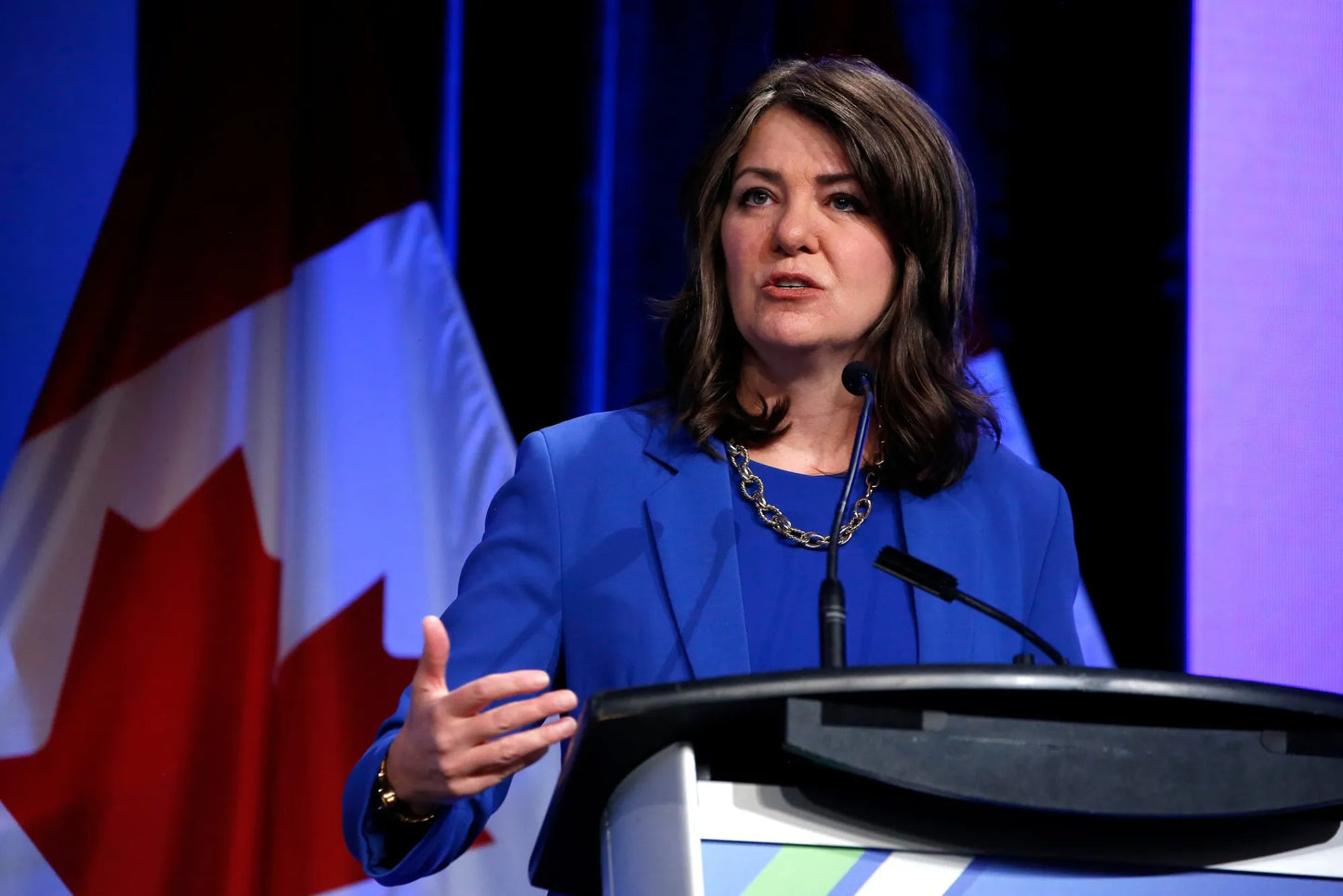 Danielle Smith Alberta Premier Speech Ca Poster Picture Photo Print Banner  Booma Prints