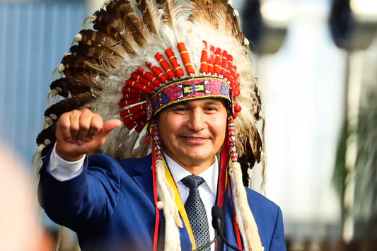 Wab Kinew Manitoba Premier Canada Glossy Poster Picture Photo Print Banner  Booma Prints