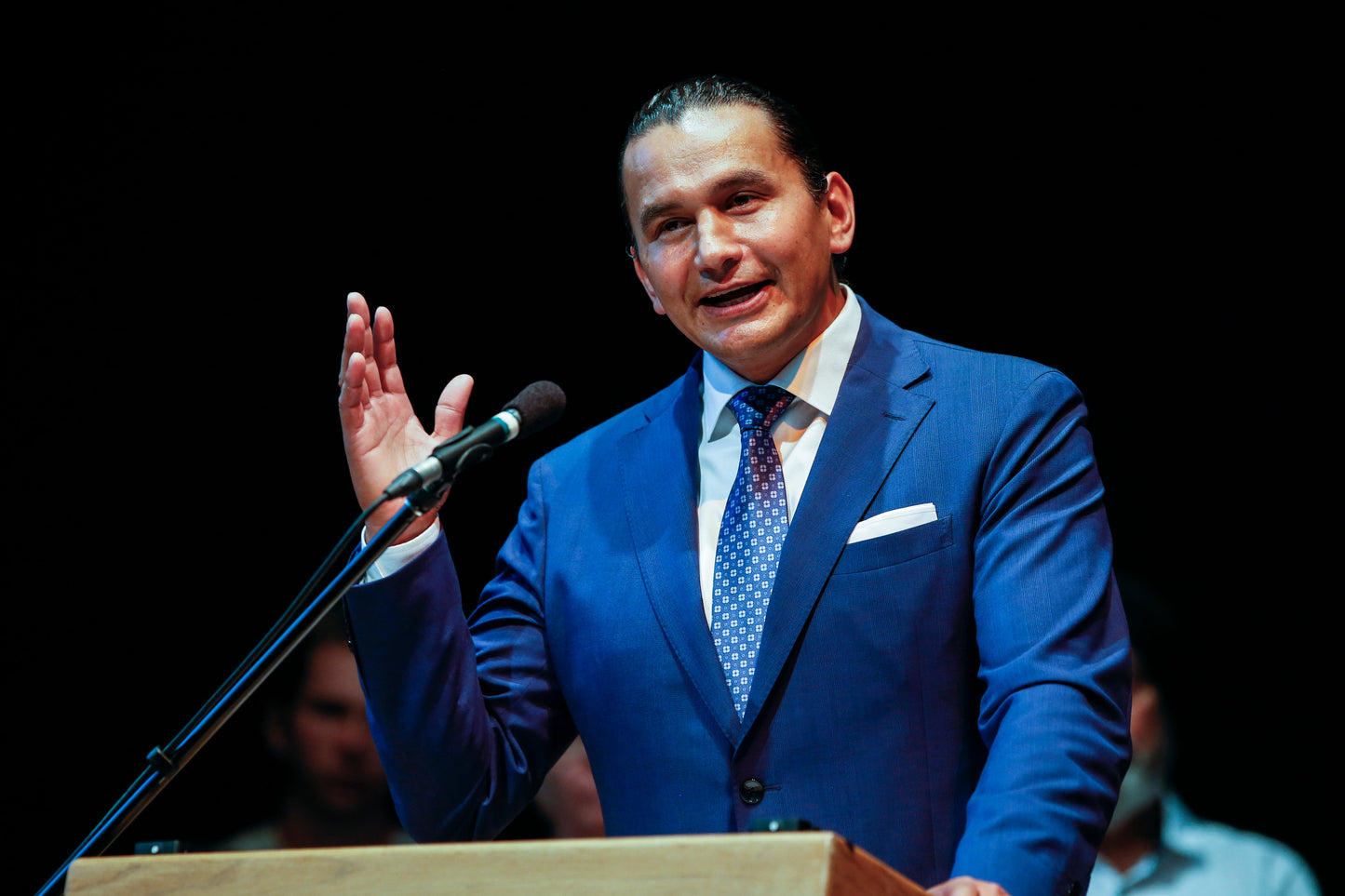 Wab Kinew Manitoba Premier Ca Speech Poster Picture Photo Print Banner  Booma Prints