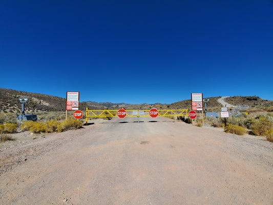 Area 51 Main Gate Entrance Glossy Poster Picture Photo Print Banner  Booma Prints