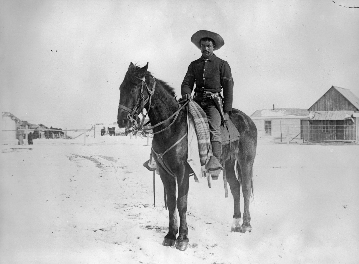 Buffalo Soldier 9Th Calvary Denver Poster Picture Photo Print Banner  Booma Prints