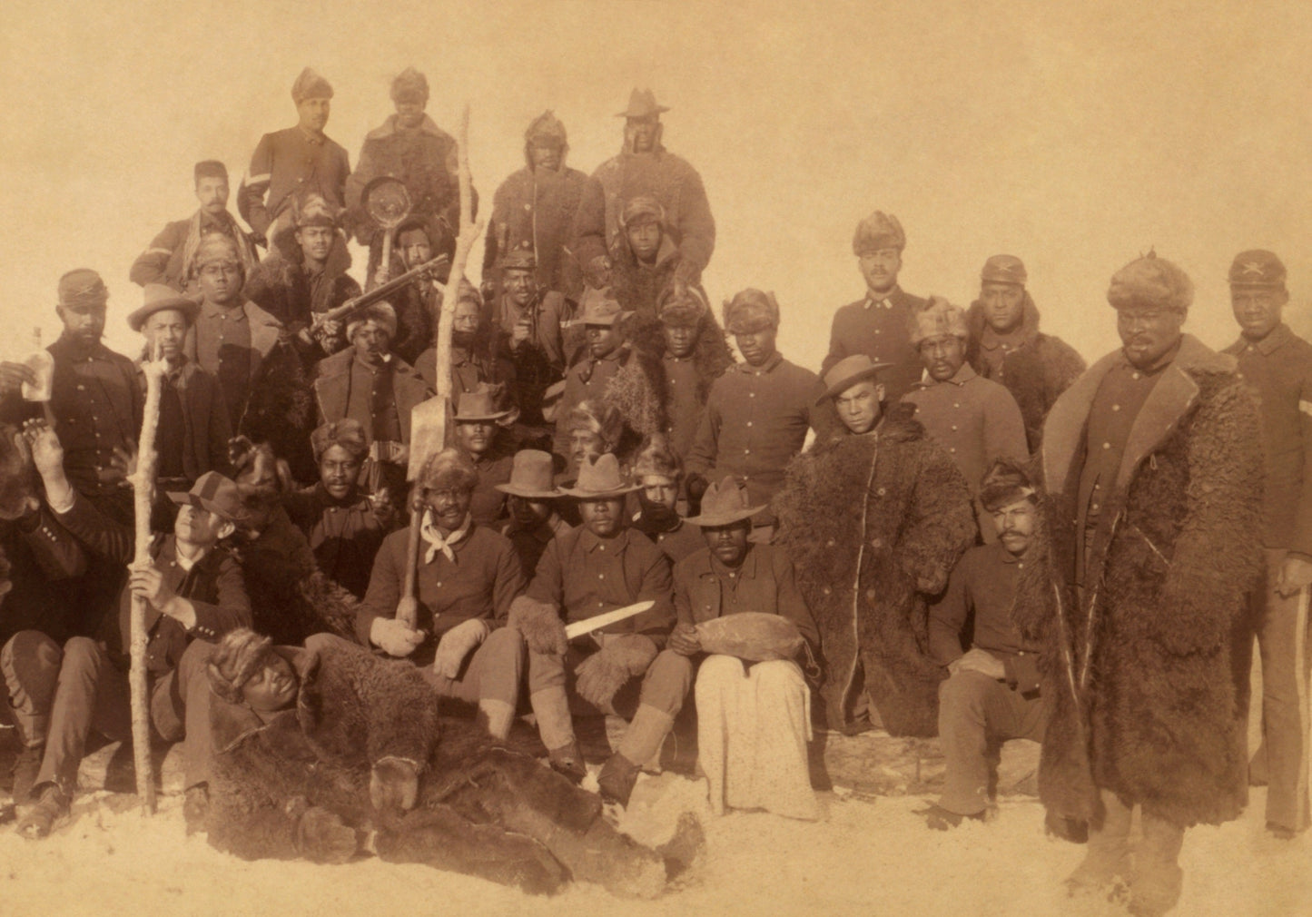Buffalo Soldiers Us Army Glossy Poster Picture Photo Print Banner  Booma Prints