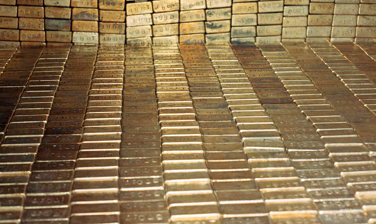 Fort Knox Gold Bars Glossy Poster Picture Photo Print Banner  Booma Prints