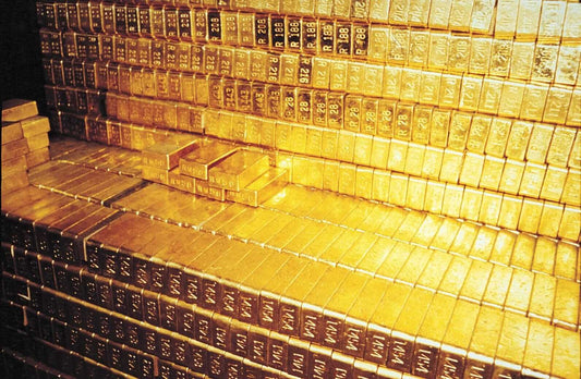 Fort Knox Gold Bars Reserves Glossy Poster Picture Photo Print Banner  Booma Prints