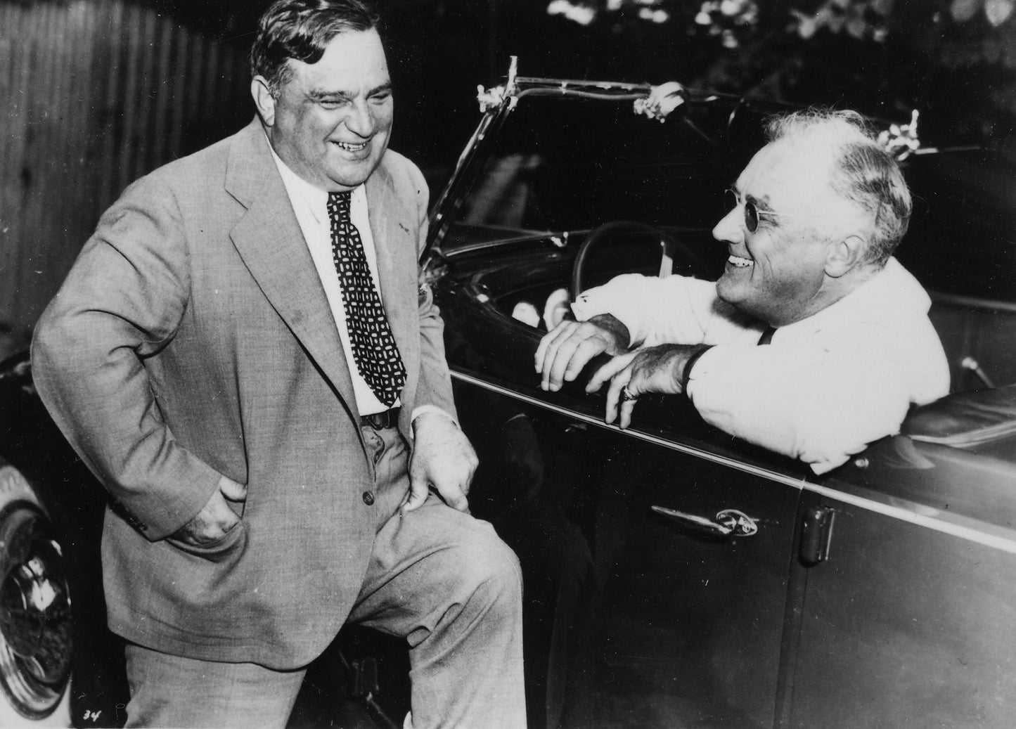 Fiorello Laguardia Franklin Roosevelt Poster Picture Photo Print Banner  Booma Prints