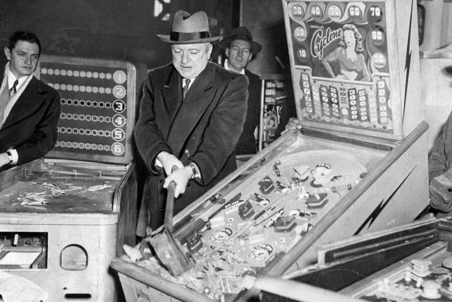 Pinball Prohibition Destruction Ban Poster Picture Photo Print Banner  Booma Prints