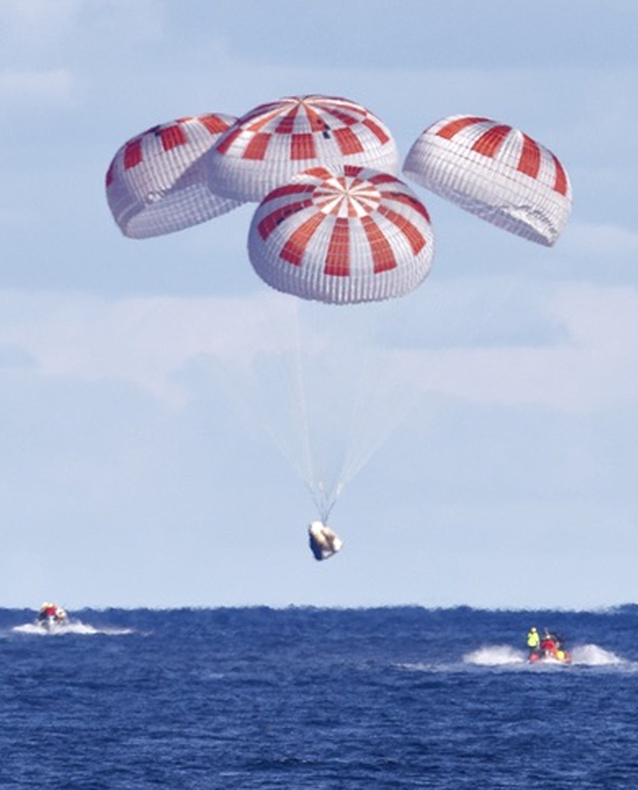 Dragon X Iss Rescue Parachute Glossy Poster Picture Photo Print Banner  Booma Prints