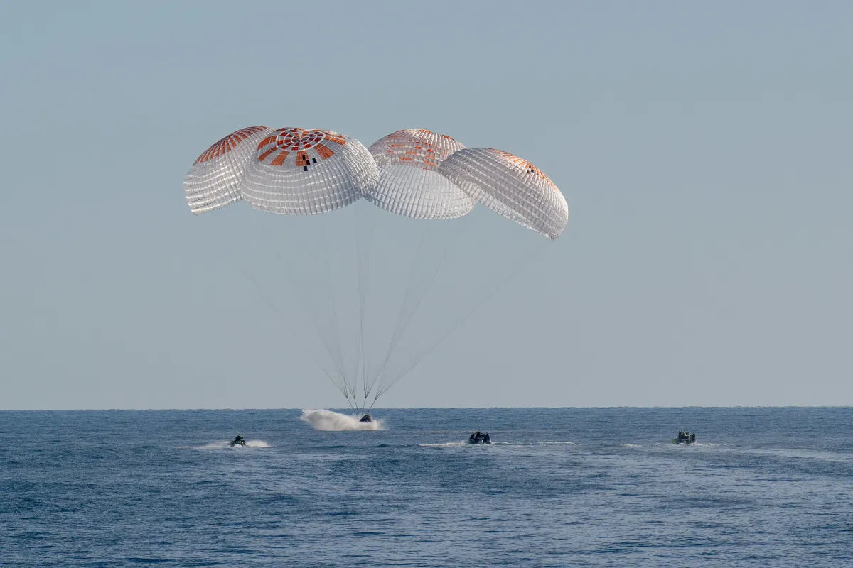 Dragon X Iss Rescue Spacex Glossy Poster Picture Photo Print Banner  Booma Prints