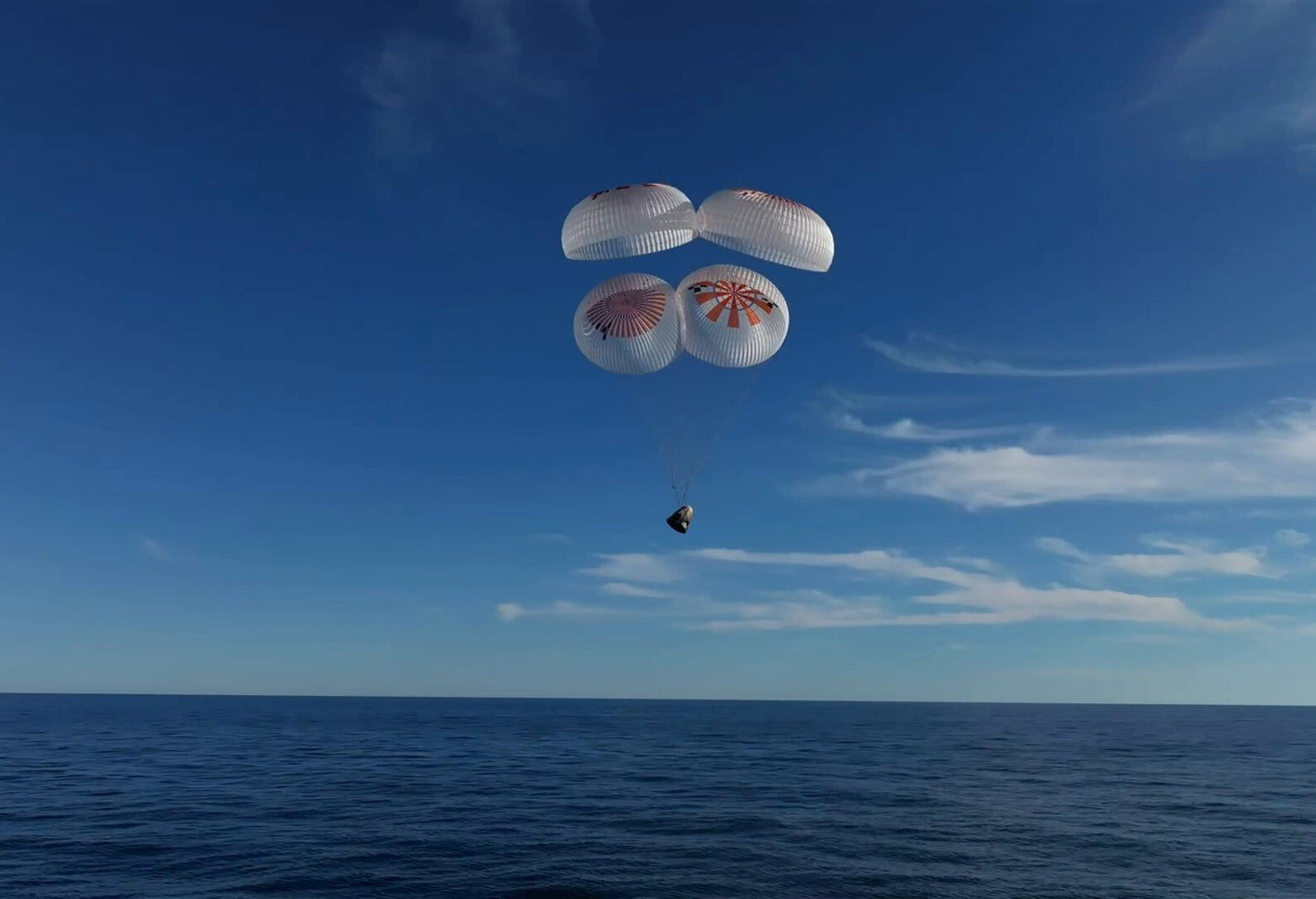 Spacex Rescue Dragon Gulf Of America Poster Picture Photo Print Banner  Booma Prints