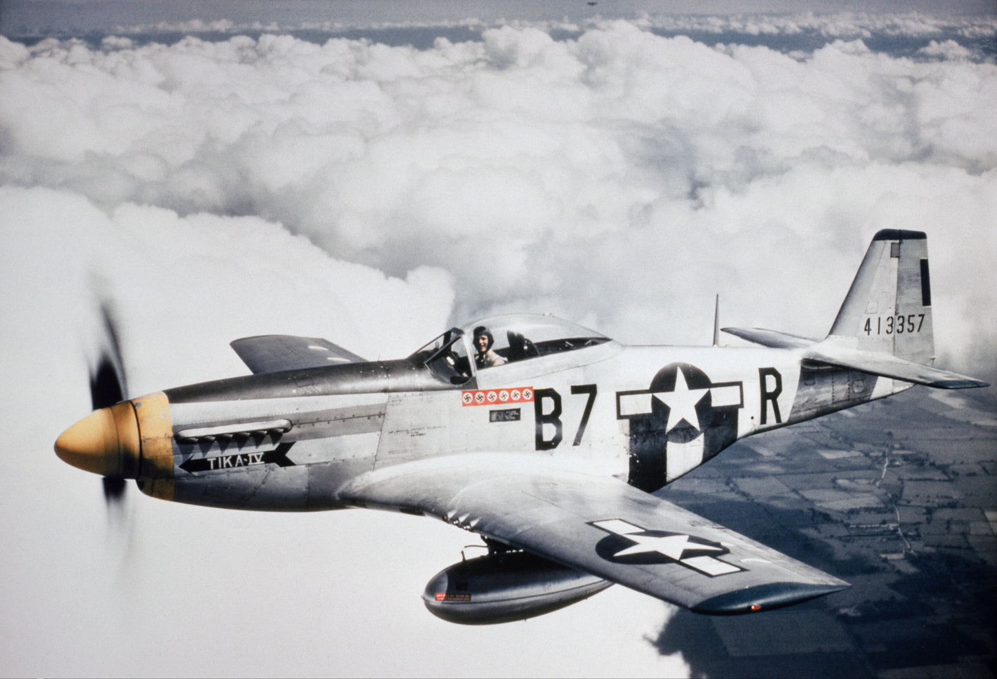 P-51 Mustang Fighter Aircraft Wwii Poster Picture Photo Print Banner  Booma Prints