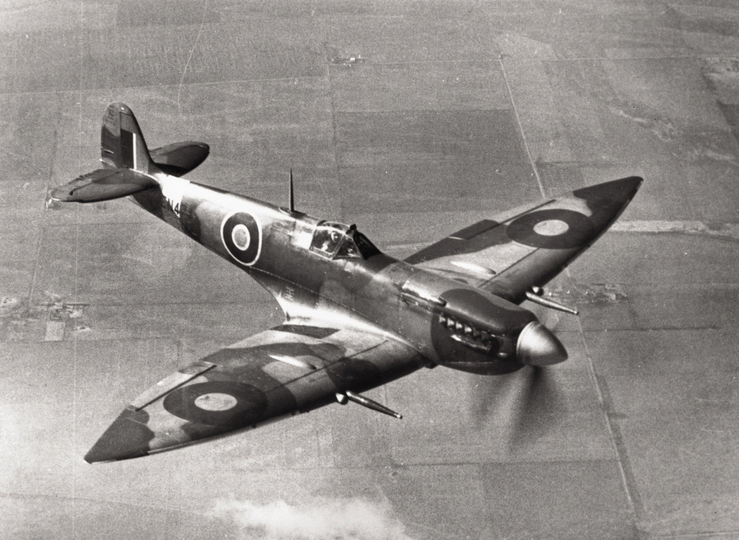 Supermarine Spitfire Fighter Glossy Poster Picture Photo Print Banner  Booma Prints